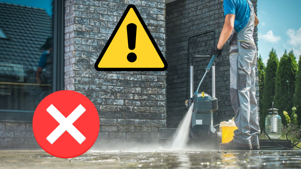 3 mistakes that can damage your pressure washer
