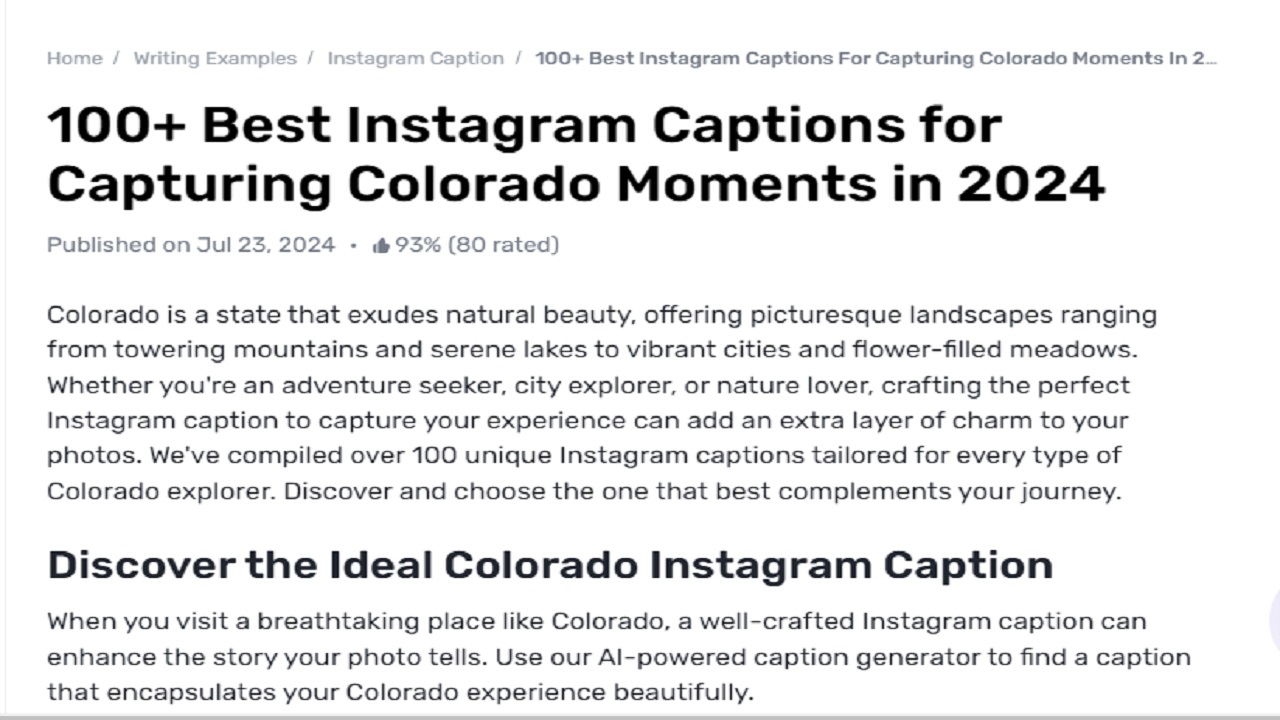 Using Gauth to Generate Captions for Breathtaking Sunset Scenery